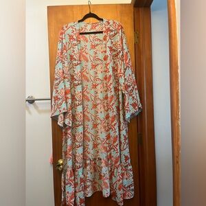Floral Paisley Kimono Cardigan